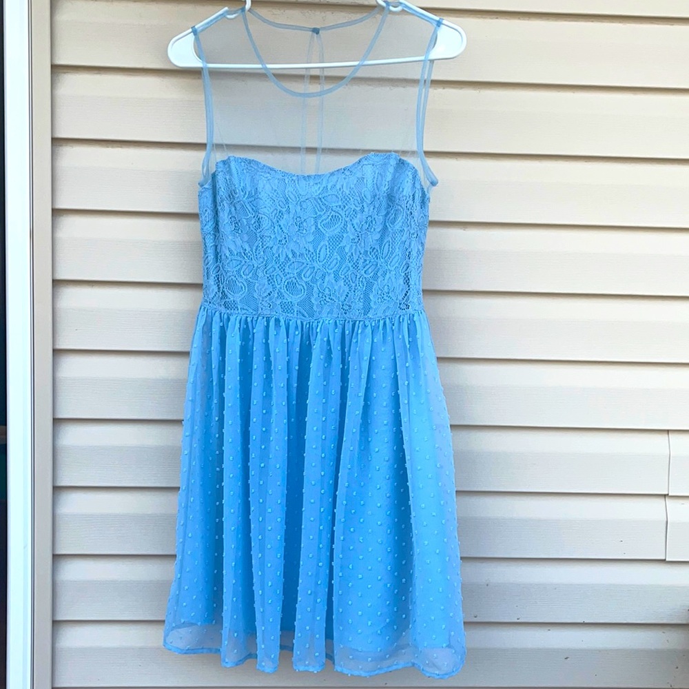Rodarte for target light blue dress